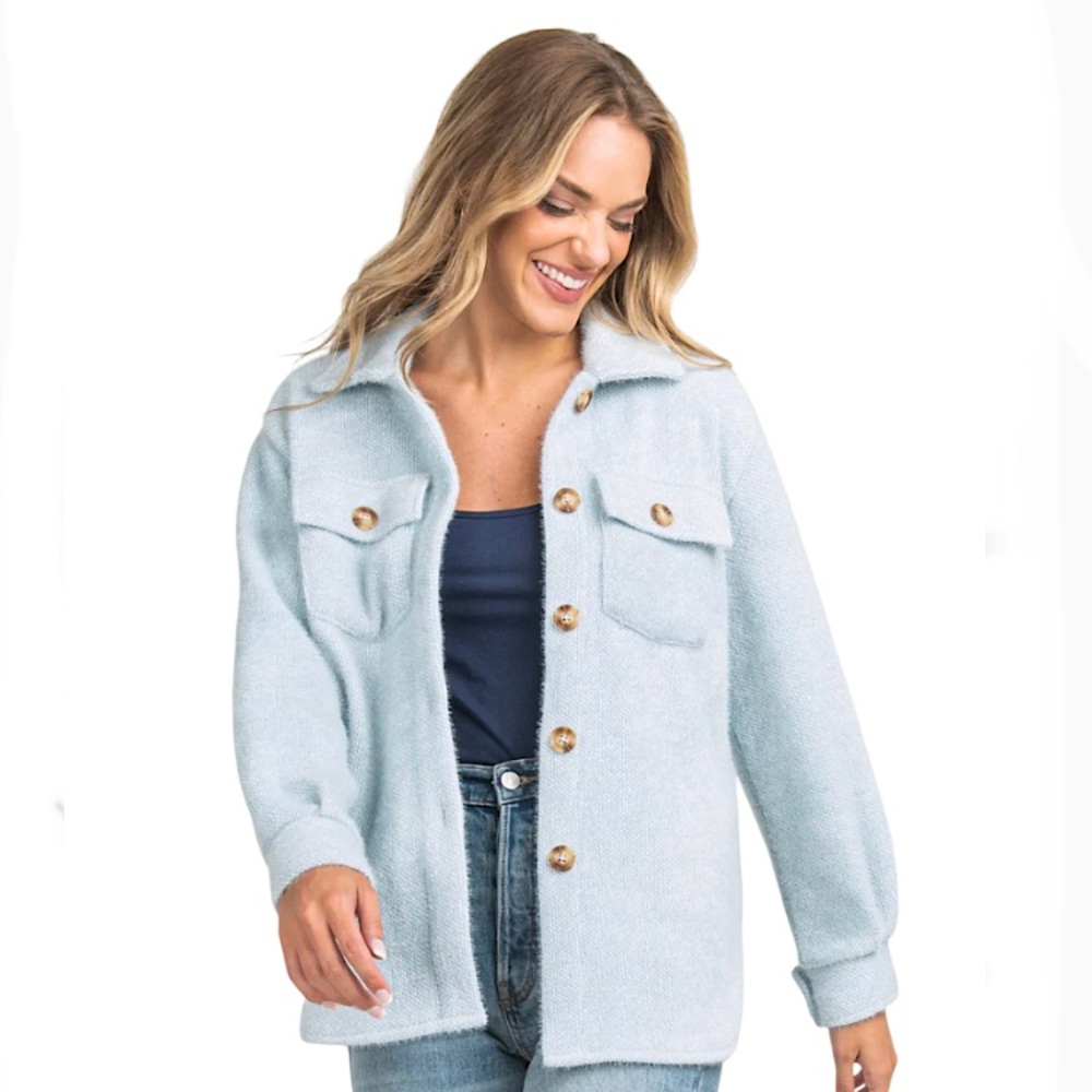 Southern Shirt Co Sweater Knit Shacket